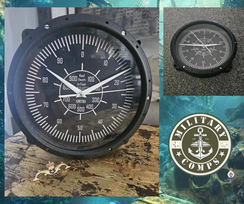 3D printed Depth gauge clock. only 200 tickets