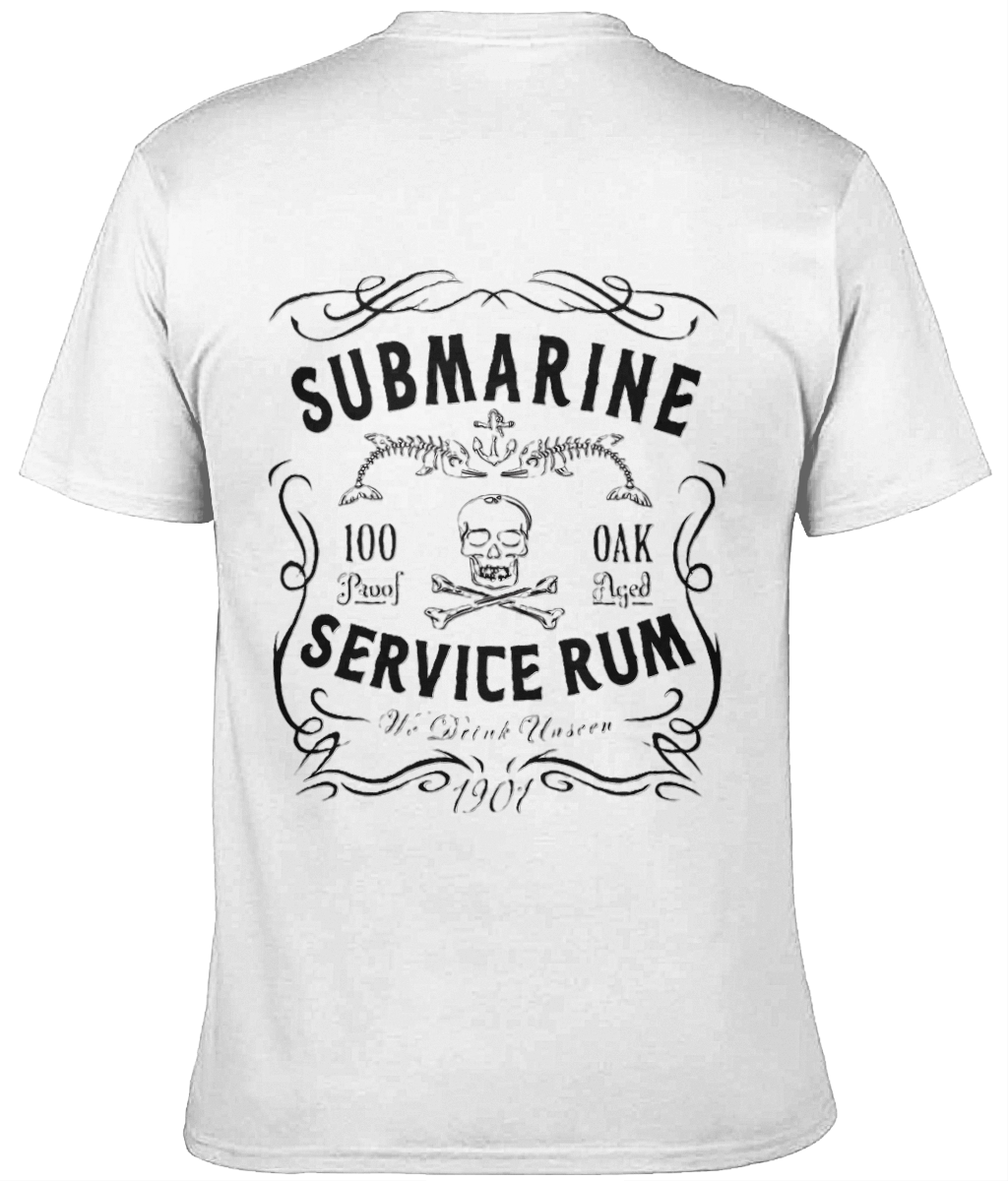 Submarine rum £22 white only colour