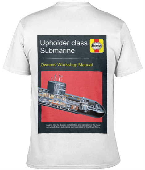 Upholder class Submarine 2 £22 white colour only